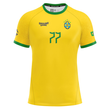 GroundGame brazil RASHGUARD